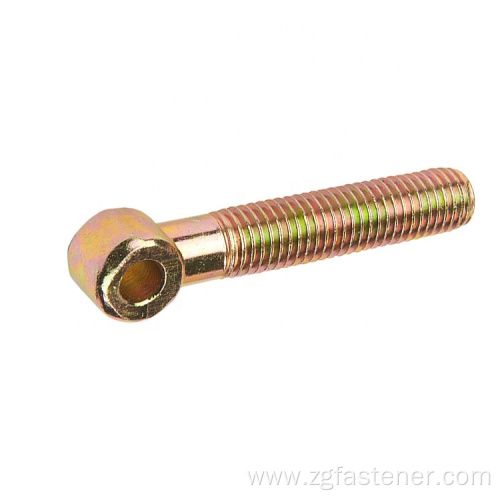 brass eye bolts hook eye bolts